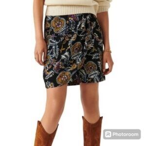 NWOT ba&sh Women's XS Mini Floral Skirt